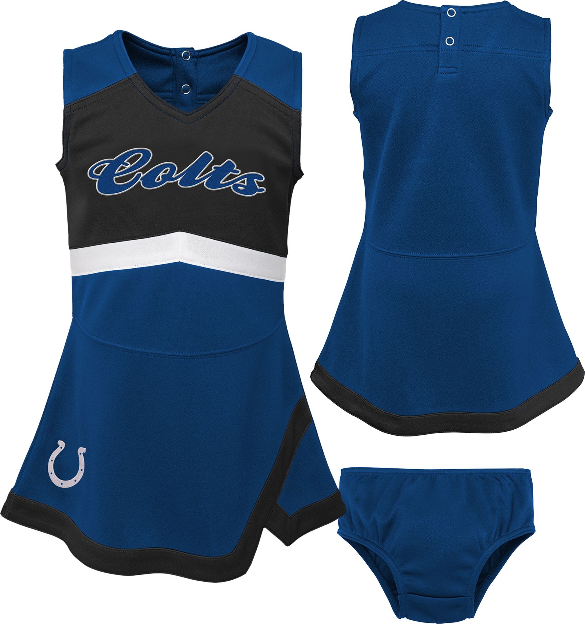 NFL Team Apparel Toddler Indianapolis Colts Cheer Dress product image