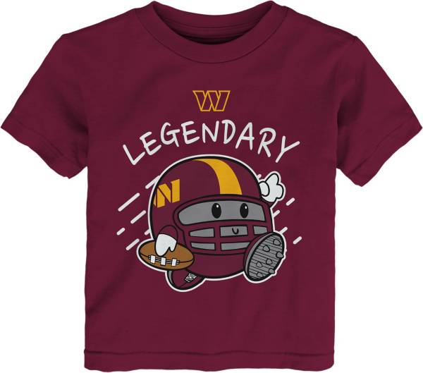 NFL Team Apparel Toddler Washington Commanders Poki Red T-Shirt