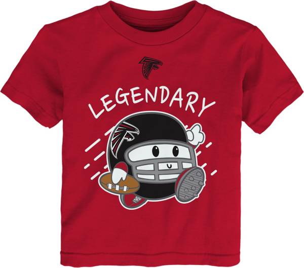 NFL Team Apparel Toddler Atlanta Falcons Poki Red T-Shirt product image