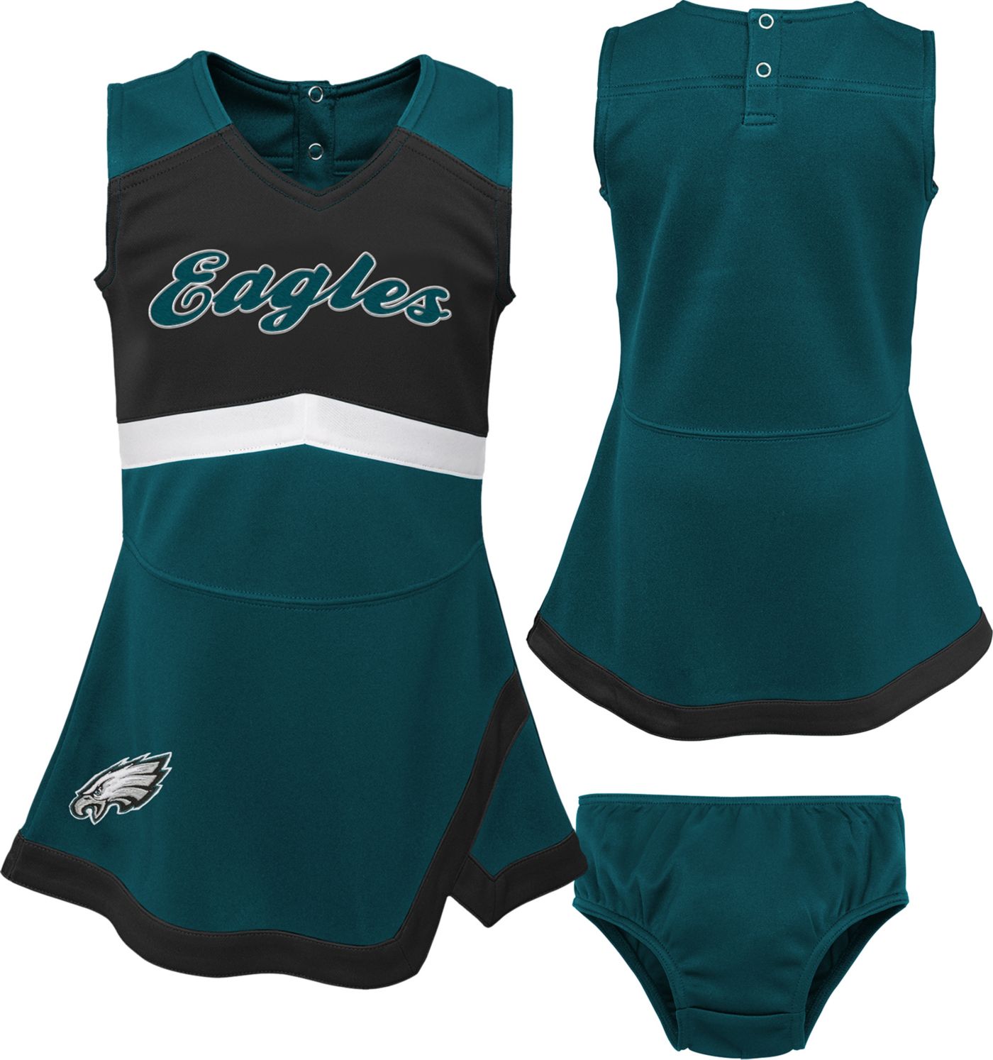 Toddler girls eagles shirt sales