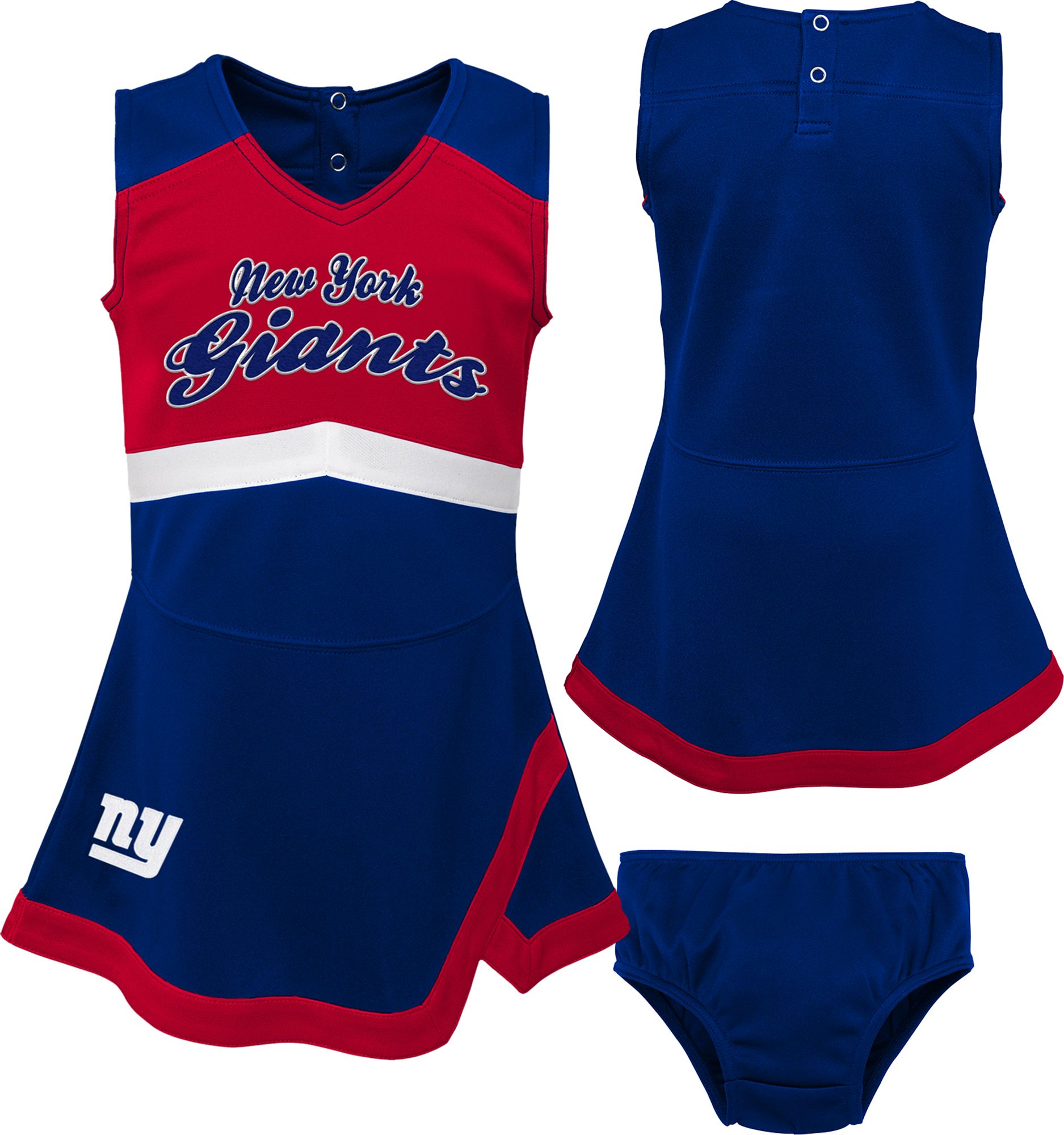 NFL Team Apparel Toddler New York Giants Cheer Dress product image