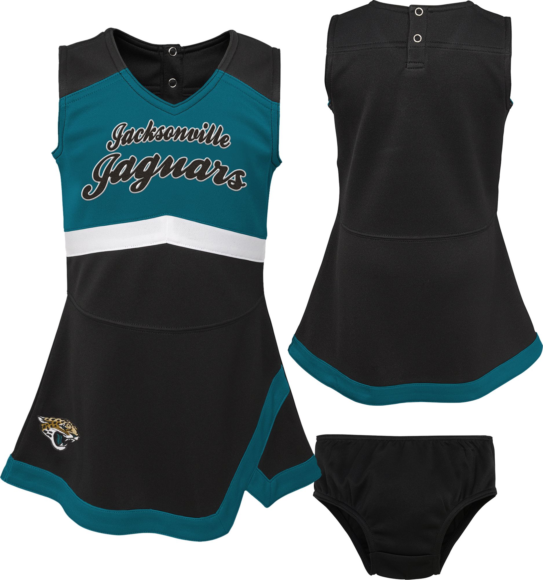 NFL Team Apparel Toddler Jacksonville Jaguars Cheer Dress product image