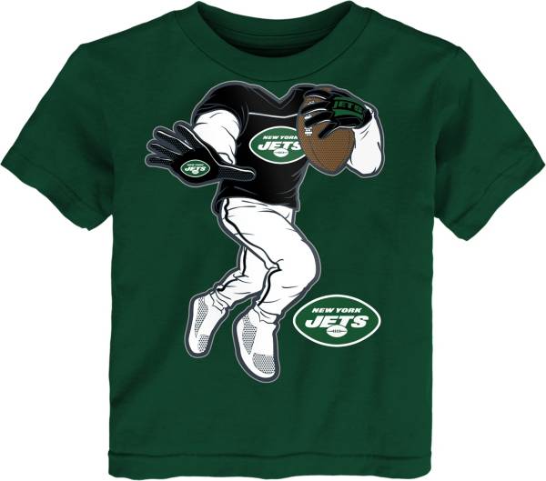 NFL Team Apparel Toddler New York Jets Stiff Arm Green T-Shirt product image