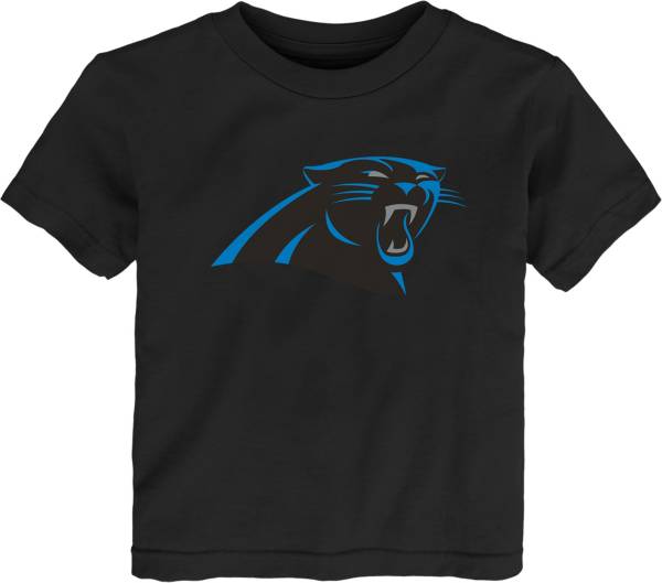 NFL Team Apparel Toddler Carolina Panthers Primary Logo Black T-Shirt product image