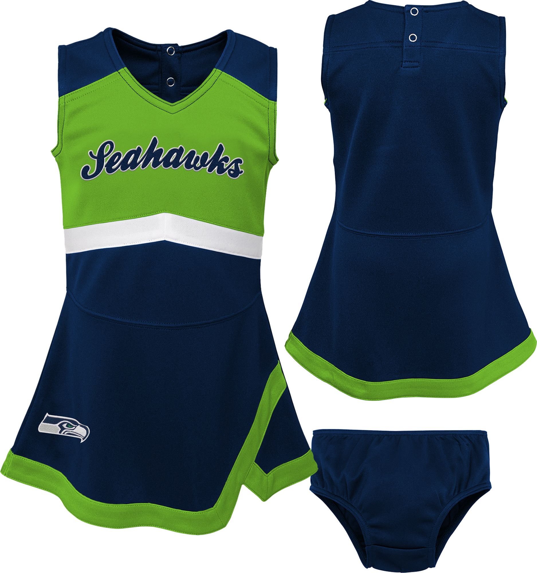 NFL Team Apparel Toddler Seattle Seahawks Cheer Dress product image