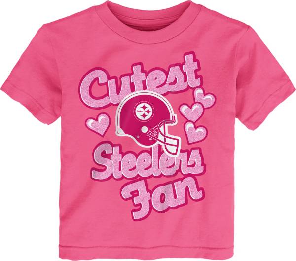 Toddler girl 2025 steelers shirt