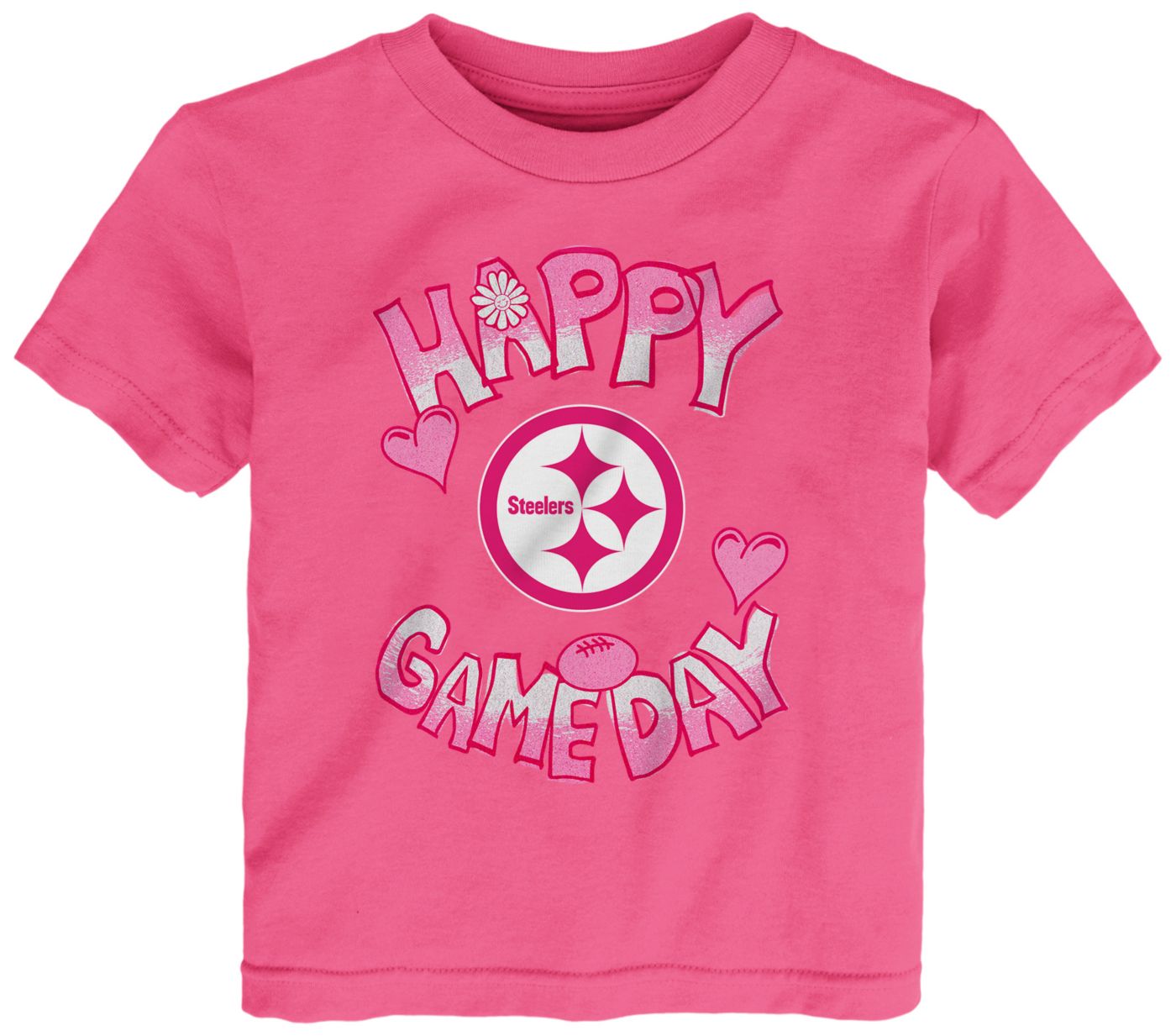 Pink toddler steelers jersey sale
