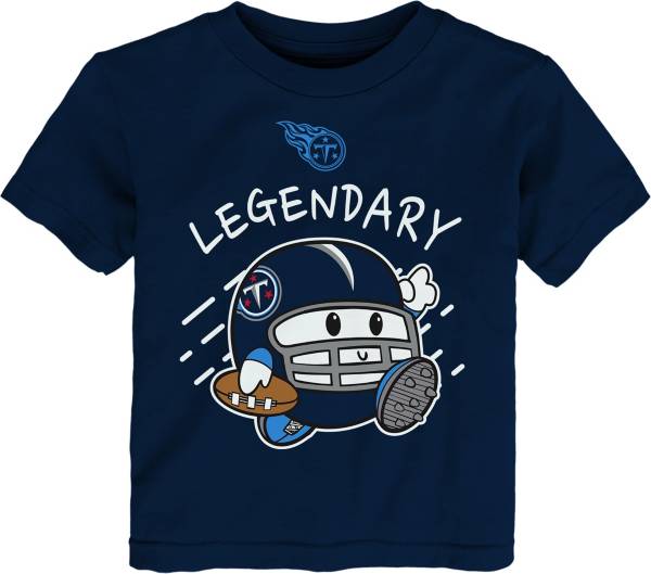 NFL Team Apparel Toddler Tennessee Titans Poki Navy T-Shirt product image