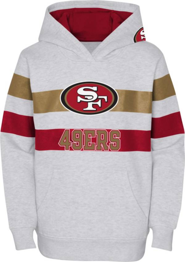 NFL Team Apparel Youth San Francisco 49ers Dynamic Duo Grey