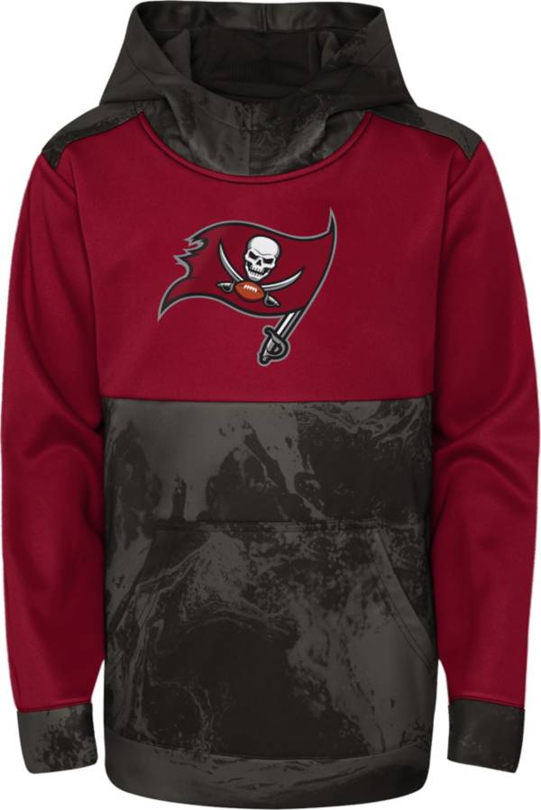 NFL Team Apparel Youth Tampa Bay Buccaneers Primary Logo Grey