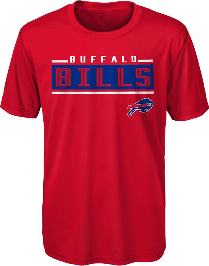 NFL Team Apparel Youth Buffalo Bills Josh Allen #17 Royal Player T-Shirt