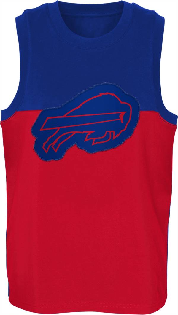 NFL Team Apparel Youth Buffalo Bills Revitalize Royal Tank Top