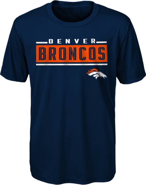 Nike Youth Denver Broncos Russell Wilson #3 Navy T-Shirt