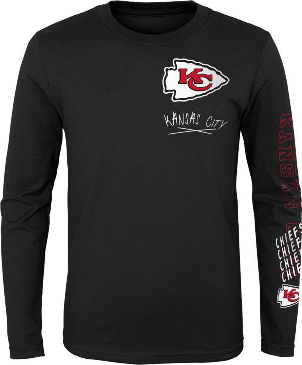 NFL Team Apparel Youth Kansas City Chiefs Patrick Mahomes #15 Drip