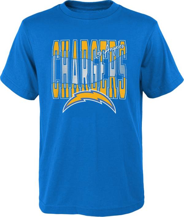 NFL Team Apparel Youth Los Angeles Chargers Joey Bosa #85 Blue Player  T-Shirt