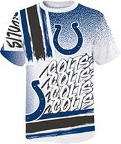 NFL Team Apparel Youth Philadelphia Eagles Game Time White T-Shirt