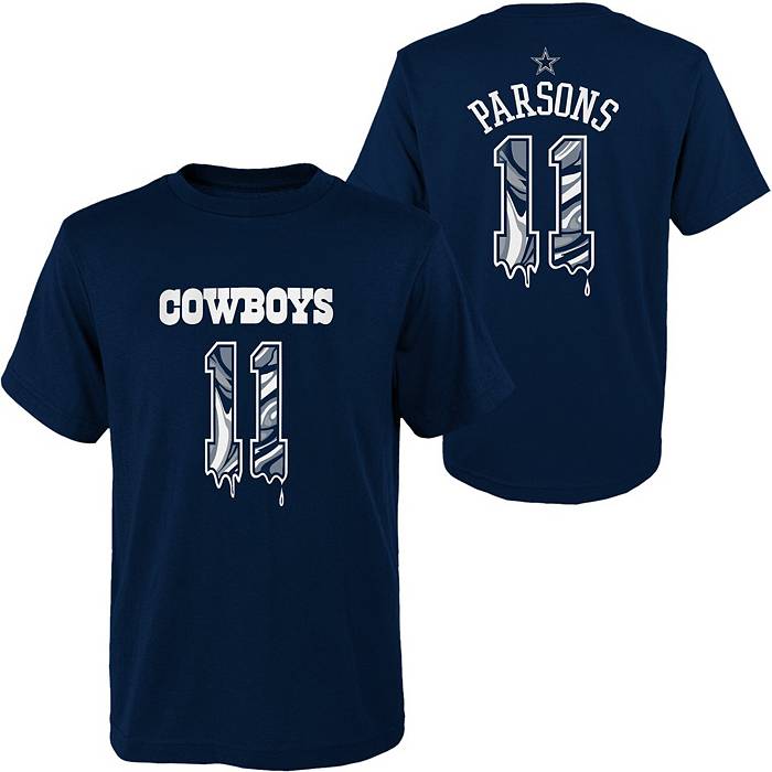 Micah Parsons Dallas Cowboys Nike Player Name & Number T-Shirt - Navy