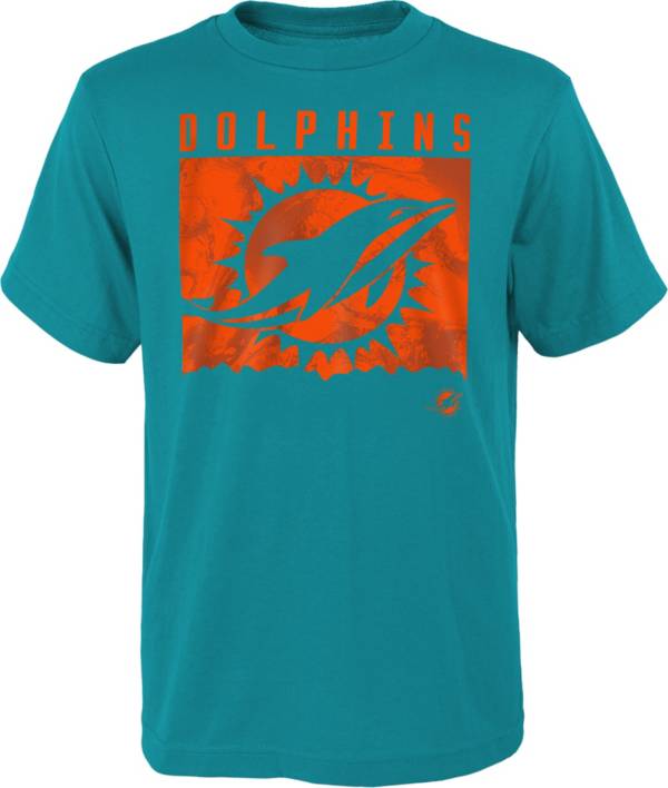 Miami Dolphins Toddler Primary Logo Long Sleeve T-Shirt - Aqua