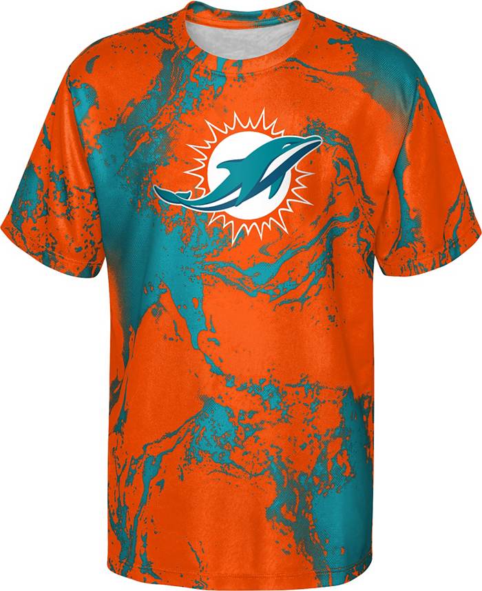NFL Team Apparel Youth Miami Dolphins In the Mix T-Shirt