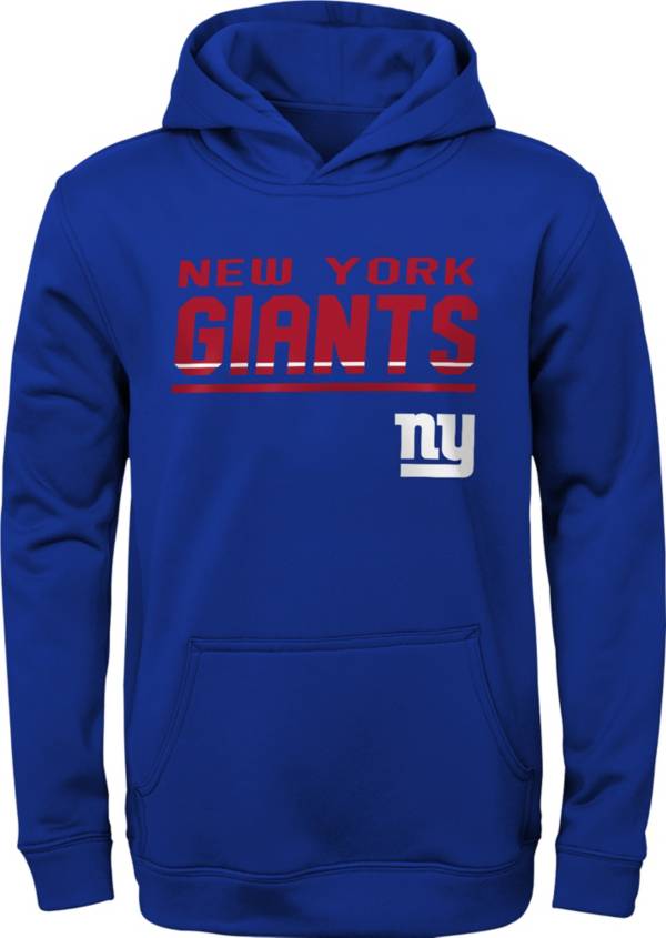 NFL Team Apparel Youth New York Giants Headliner Team Color Hoodie product image
