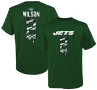 NFL Team Apparel Youth New York Jets Garrett Wilson #5 Drip Sport
