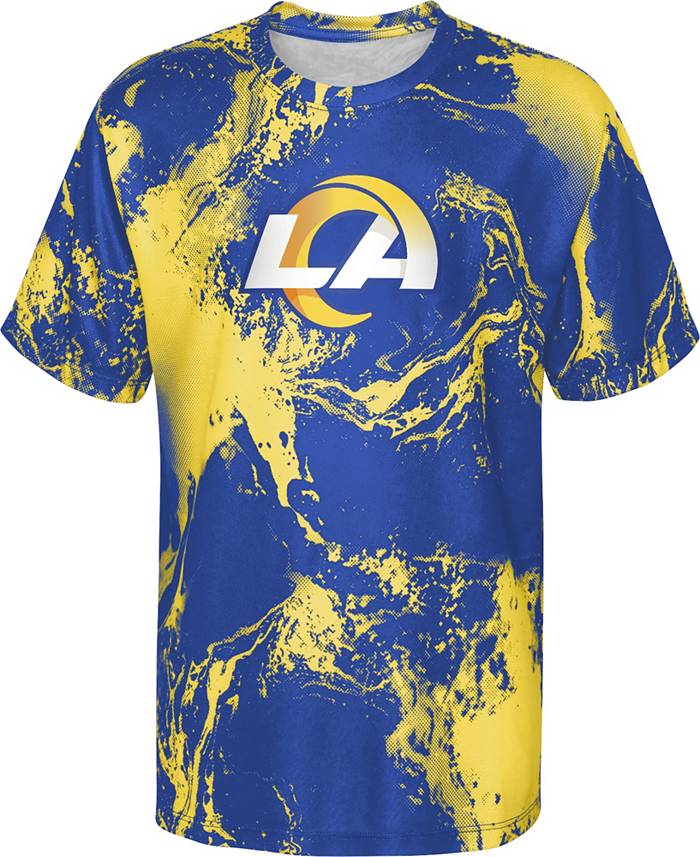 NFL Team Apparel Youth Los Angeles Rams In the Mix T-Shirt