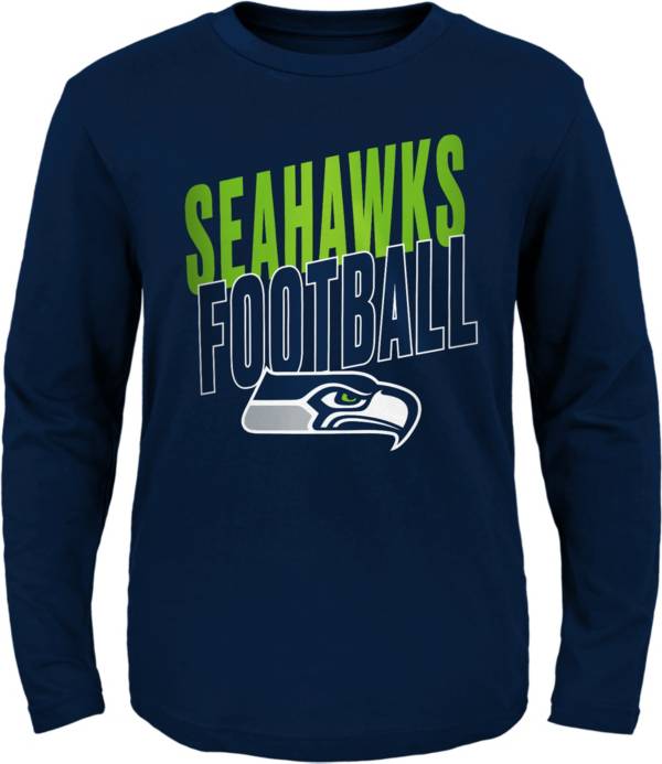 NFL Team Apparel Youth Seattle Seahawks Showtime Team Color T-Shirt product image
