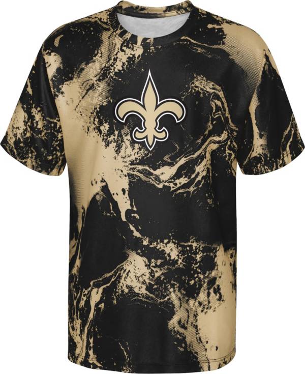 Girls Toddler New Orleans Saints Black Cheerleader T-Shirt