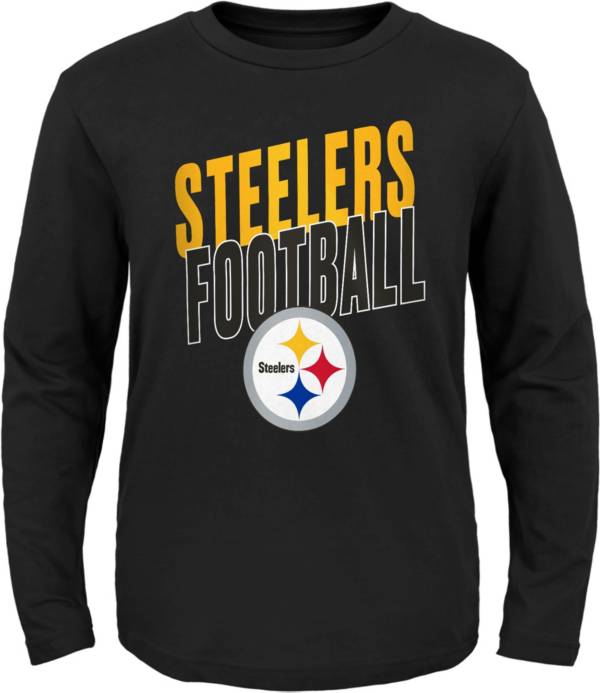 NFL Team Apparel Youth Pittsburgh Steelers Showtime Team Color T-Shirt product image
