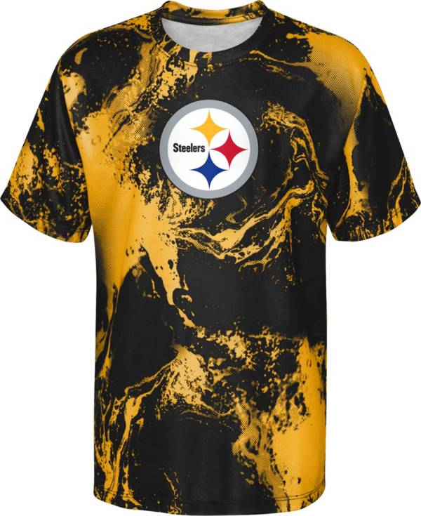 New Era Pittsburgh Steelers Women's Tie Dye Hoodie 22 / M