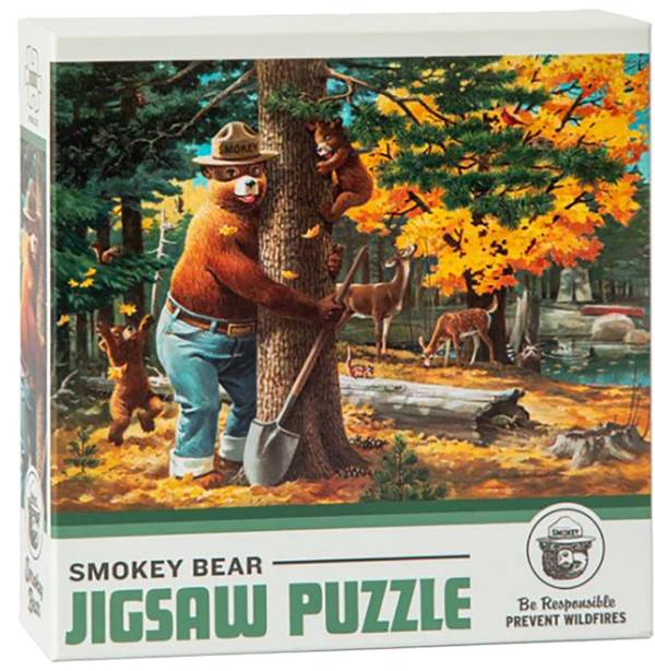 The Land Mark Project Smokey Loves The Forest Puzzle product image
