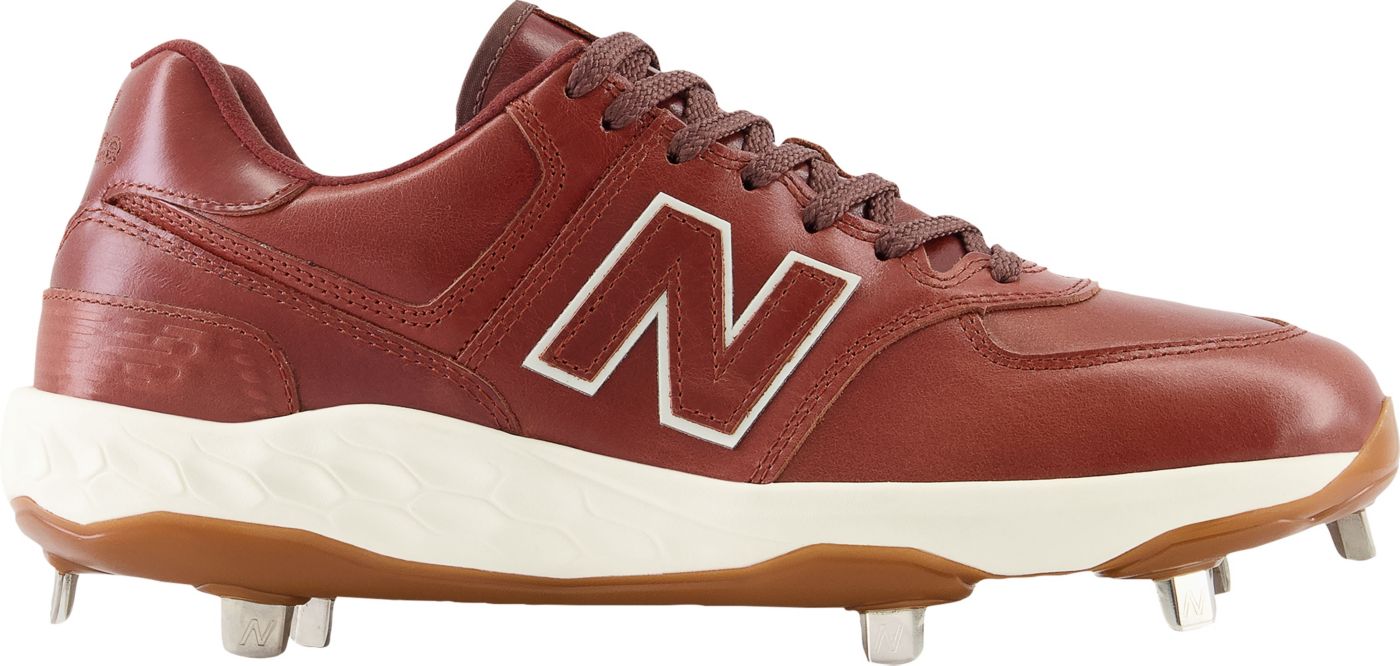 New Balance Unisex Fresh Foam x 574 Lux Brown White Size 12