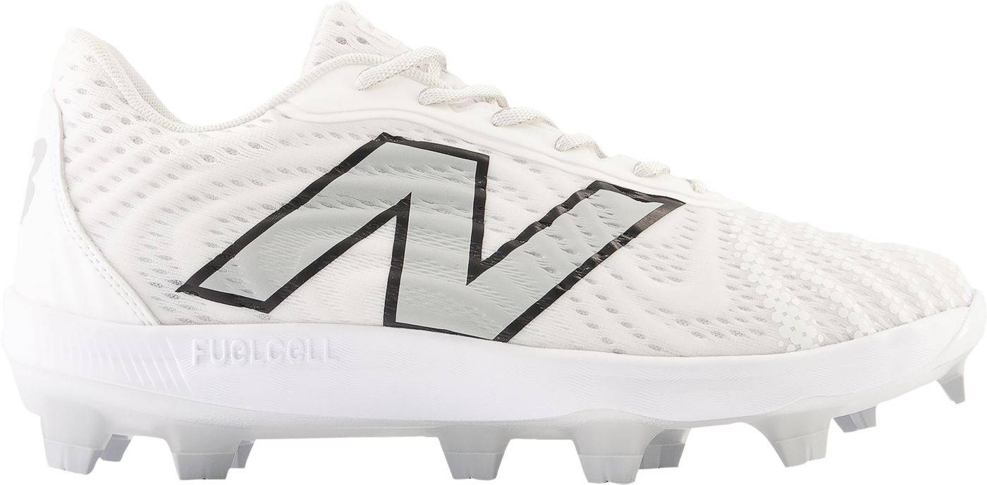 New Balance Men s FuelCell 4040v7 Molded Baseball Cleat 7 White