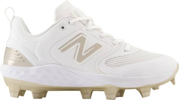 All white new balance best sale softball cleats