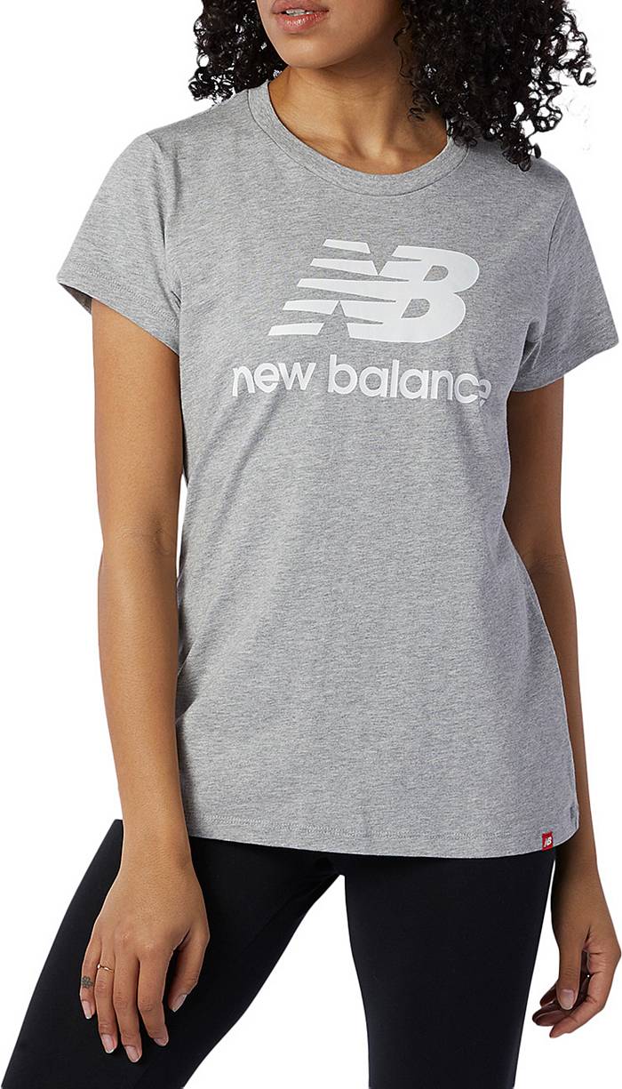 Logo Dick\'s Balance Stacked Goods | Essentials New T-Shirt Women\'s Sporting