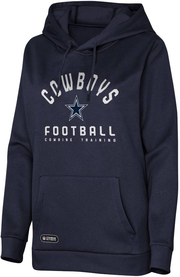 Dallas Cowboys Sweater Adult Large Blue Gray Hoodie Sweatshirt