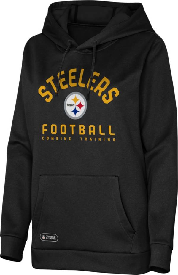 NFL Combine Women's Pittsburgh Steelers Game Hype Team Color Hoodie product image