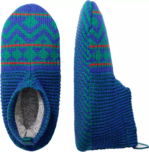 Shop Bombas Jacquard Knit Grip Slippers