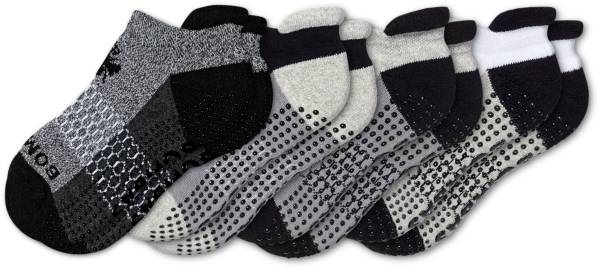 Toddler Bombas Gripper 4 Pack Ankle Socks