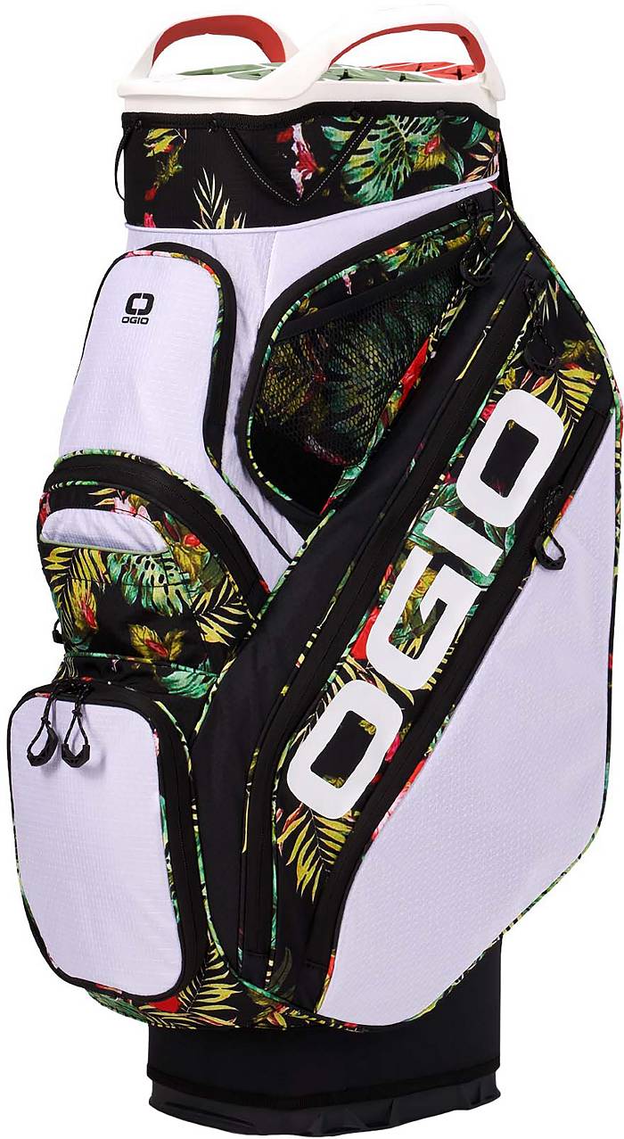 OGIO 2024 Silencer Cart Bag, Men's, White/Aloha