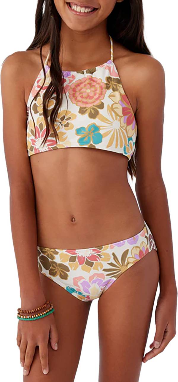 Girls high neck on sale bikinis