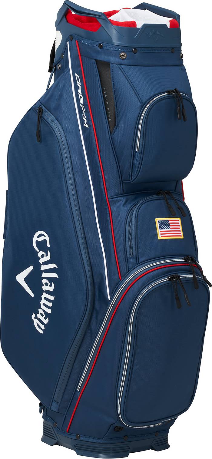 Chev 14 2023 Cart Bag, Navy/White/Red - Callaway Golf