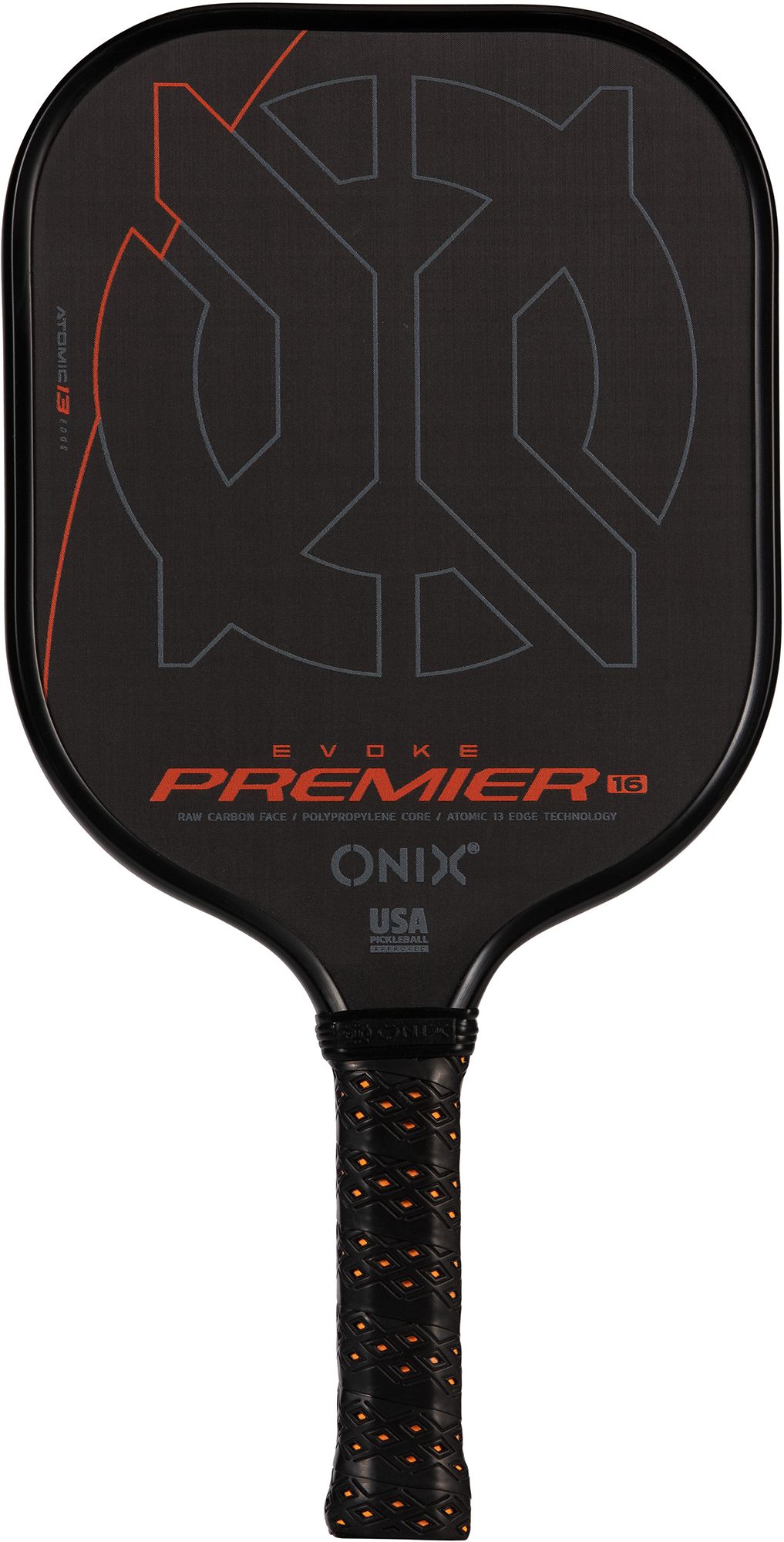 Onix Sports Evoke Premier Raw Carbon 16 mm Pickleball Paddle product image