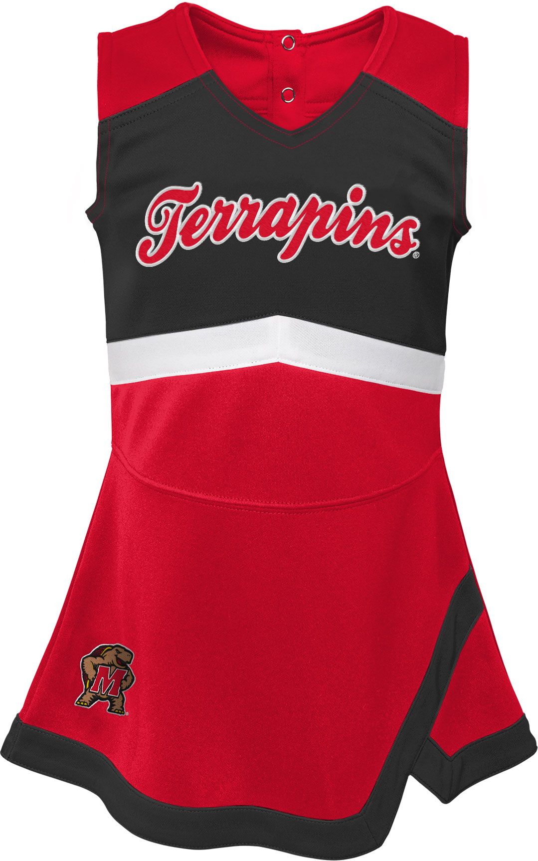 Gen2 Girls' Maryland Terrapins Red Cheer Dress product image