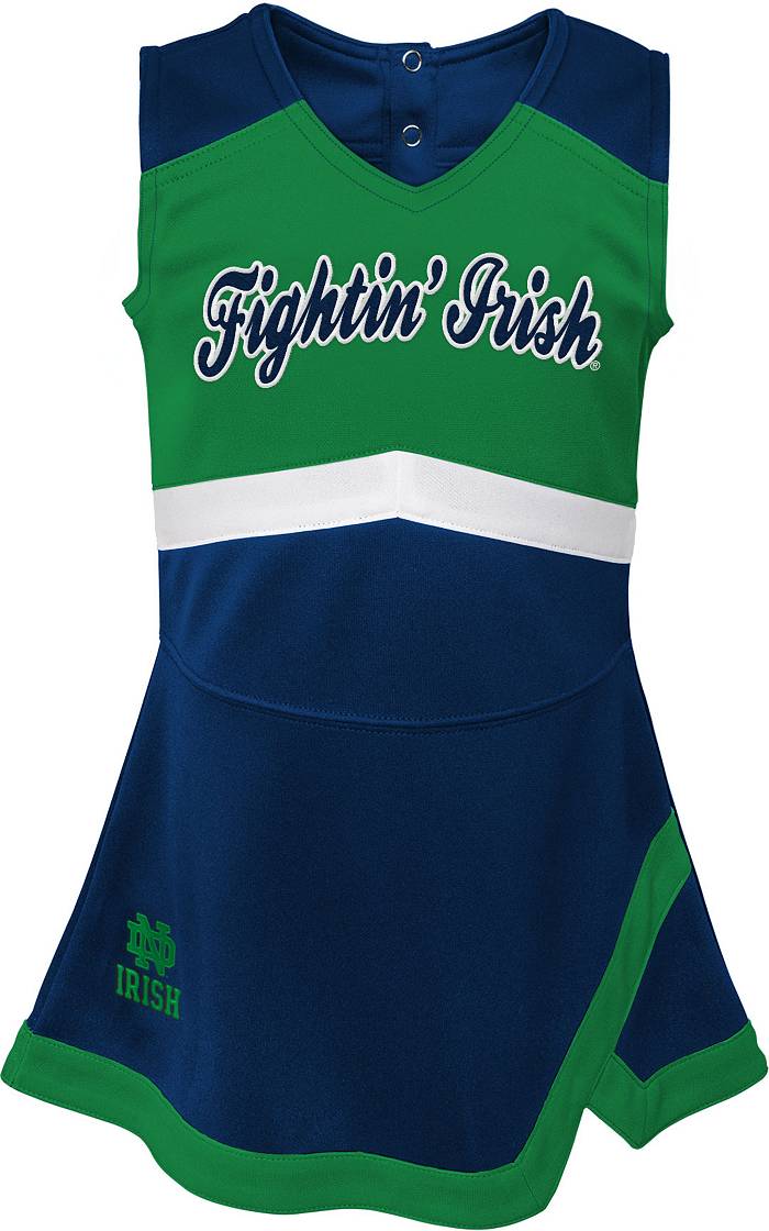 Gen2 Girls' Notre Dame Fighting Irish Navy Cheer Dress, Size 4, Blue