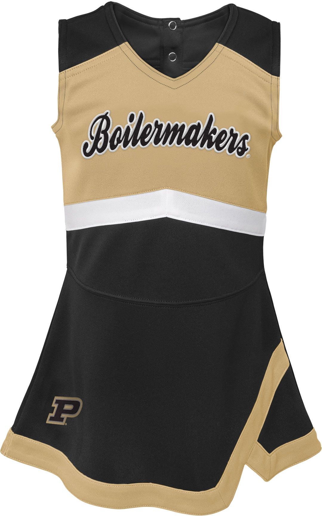 Gen2 Girls' Purdue Boilermakers Black Cheer Dress product image