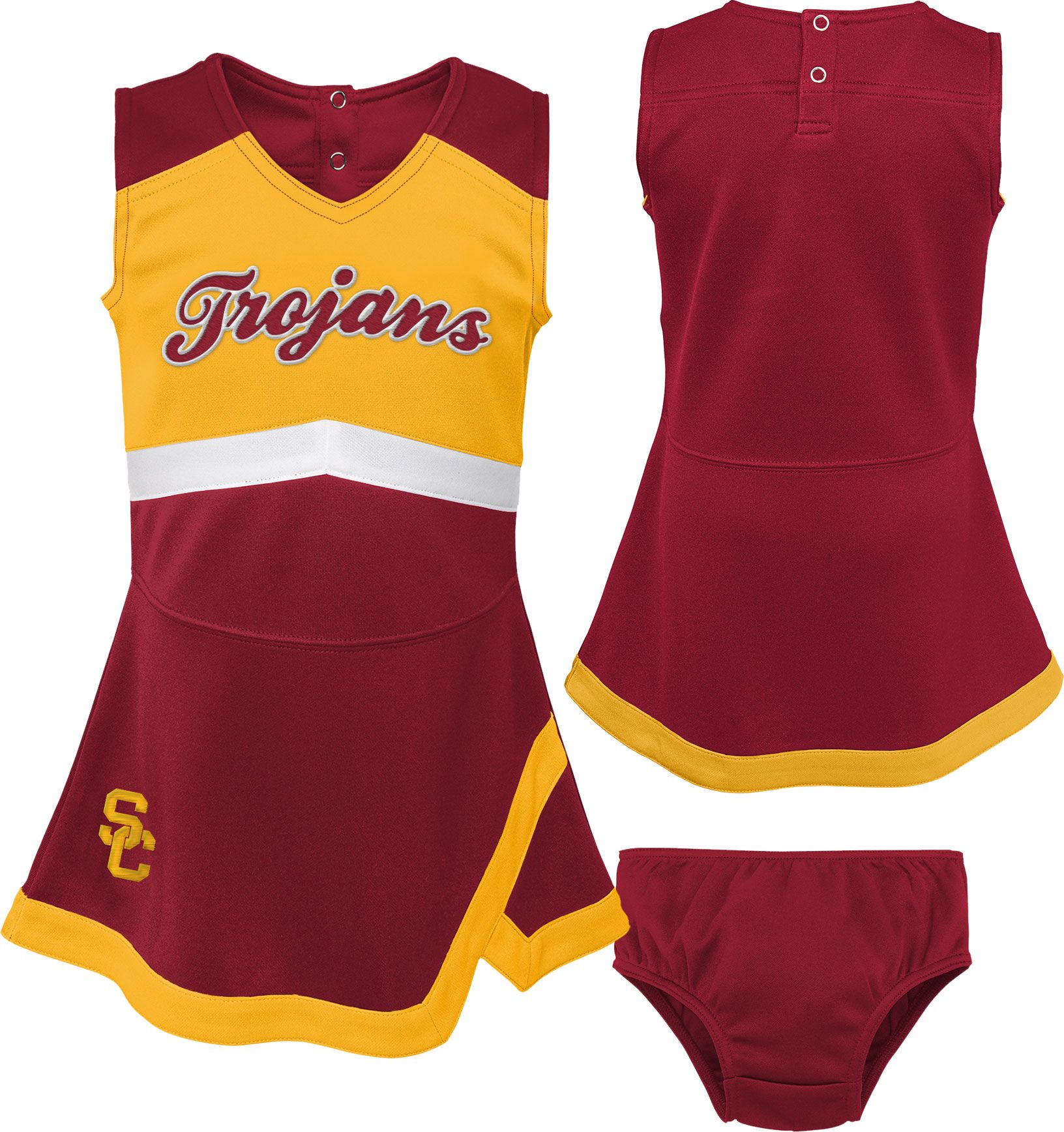 Gen2 Girls' USC Trojans Cardinal Cheer Dress product image