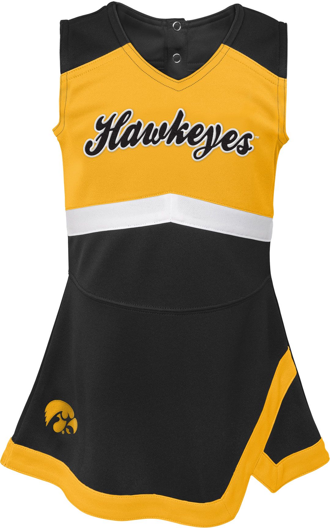 Gen2 Girls' Iowa Hawkeyes Black Cheer Dress product image