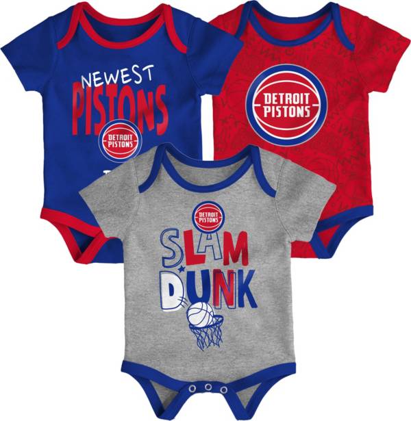 Outerstuff Infant Detroit Pistons 3pc Creeper Set Dick's Sporting Goods