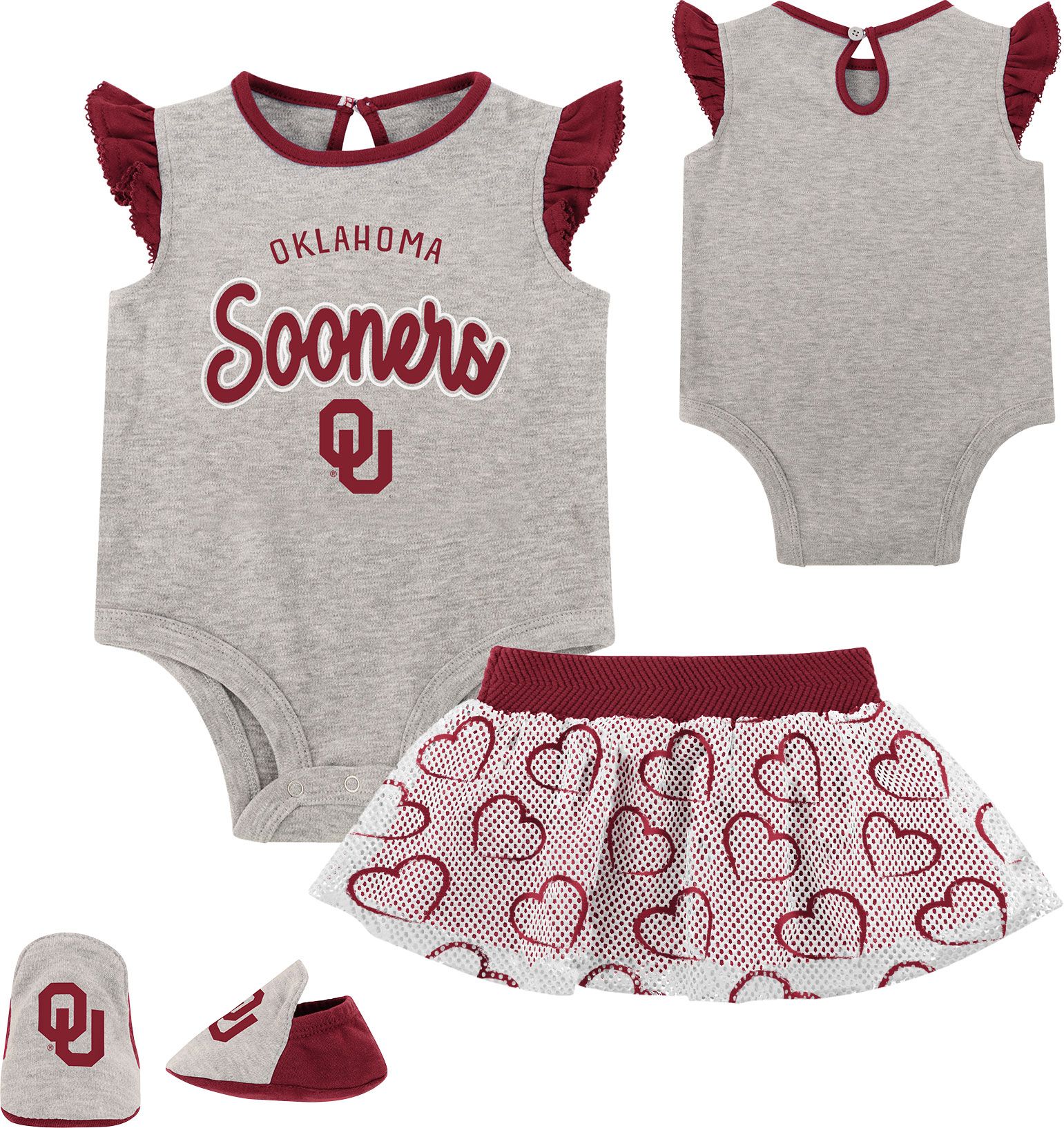 Gen2 Infant Oklahoma Sooners Dolled Up 3-Piece Set product image